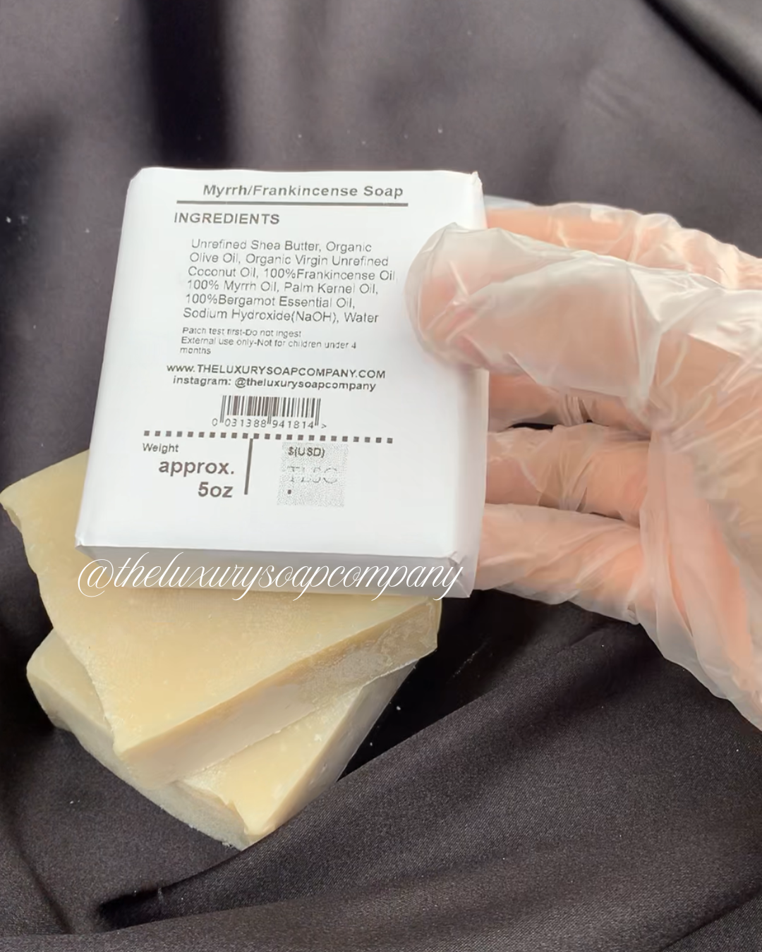 Frankincense and Myrrh Soap