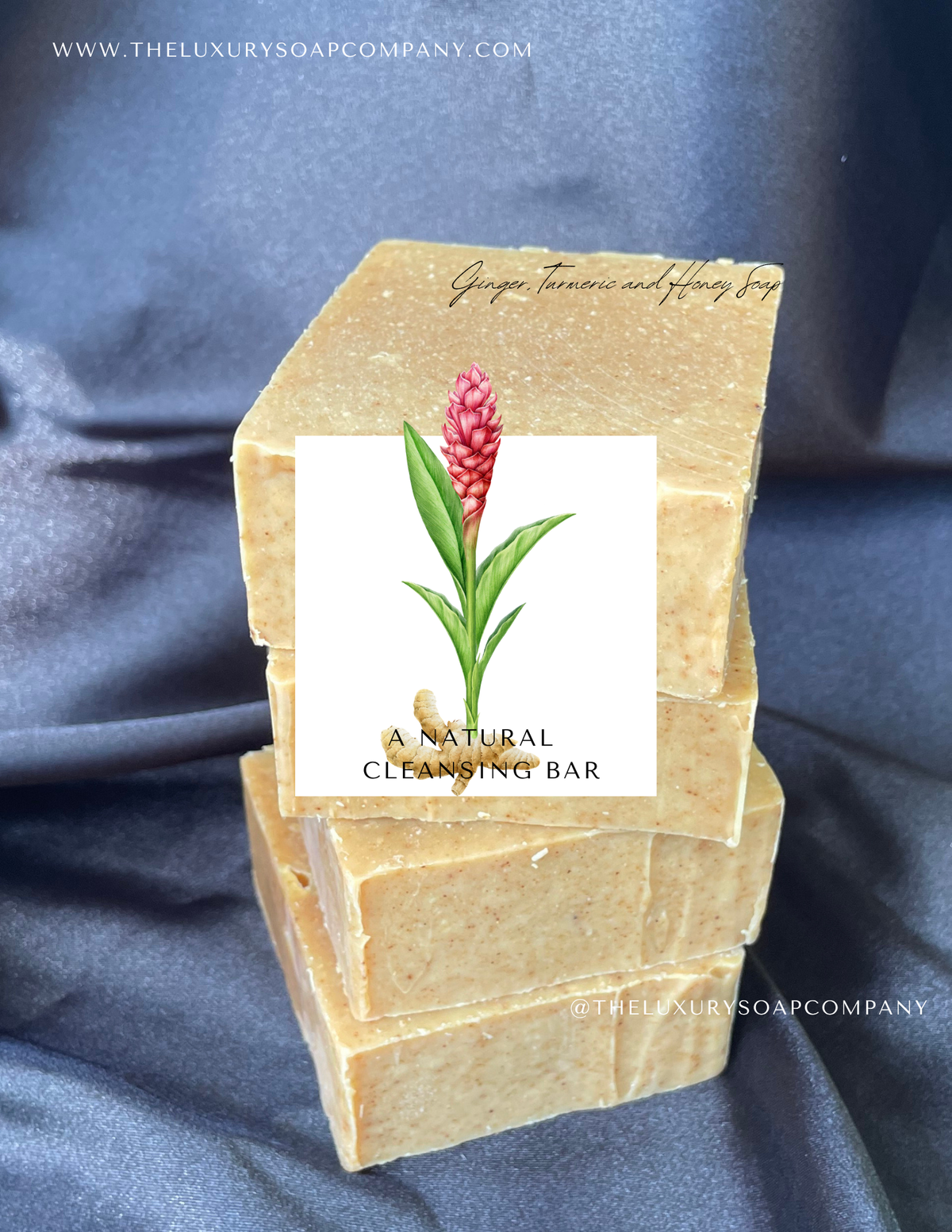 Ginger, Turmeric and Honey Soap